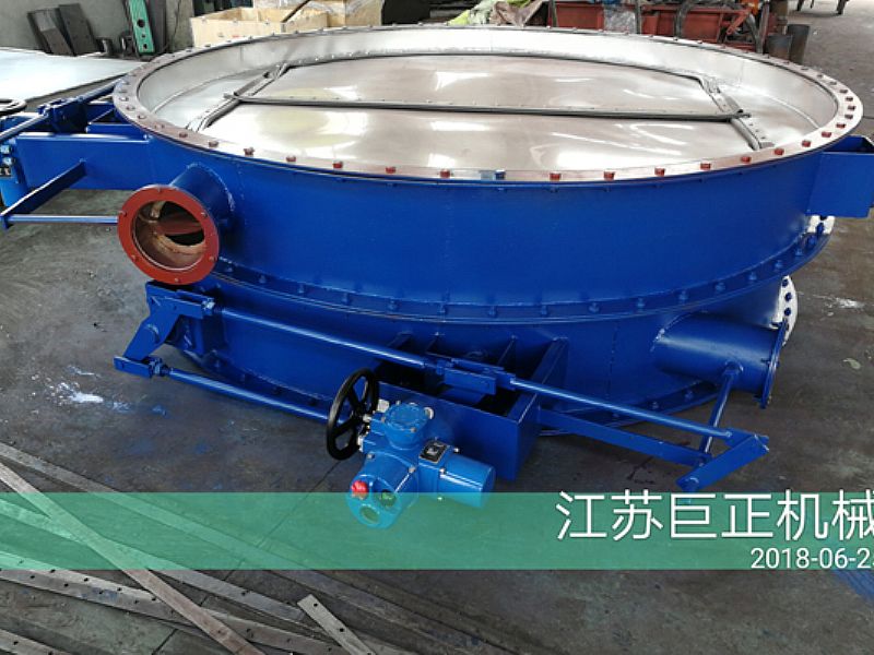 圓形擋板門（直徑280cm）制作完工了，待包裝入庫